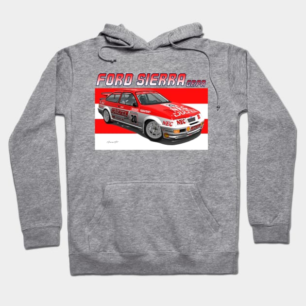 GrA Ford Sierra RS Cosworth Hoodie by PjesusArt